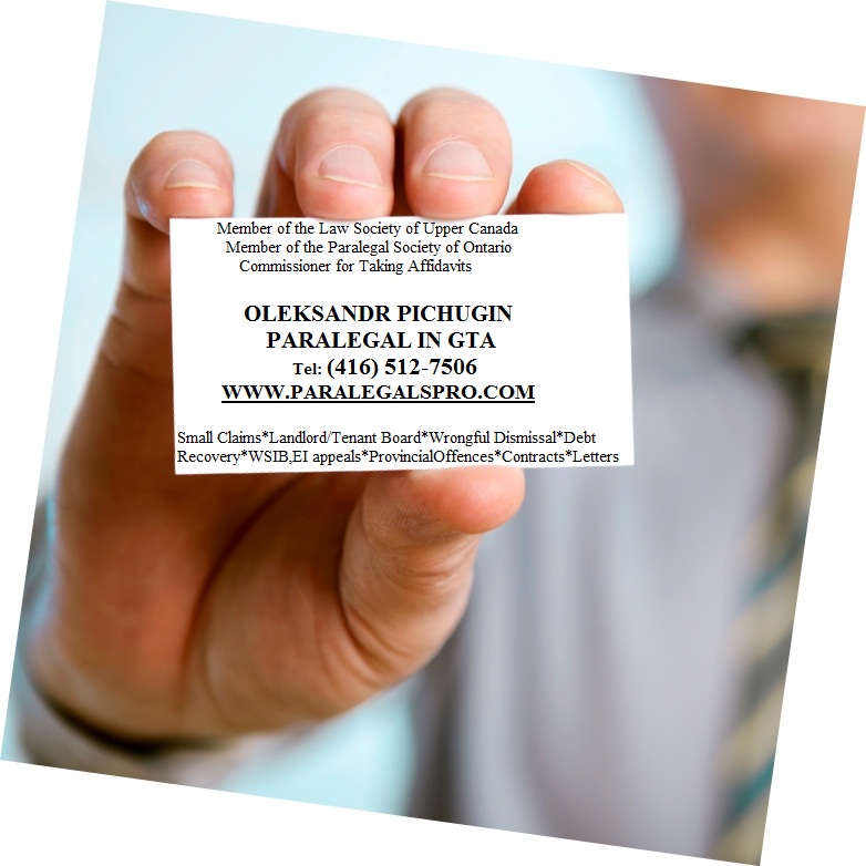 Small Claims Court Paraleg